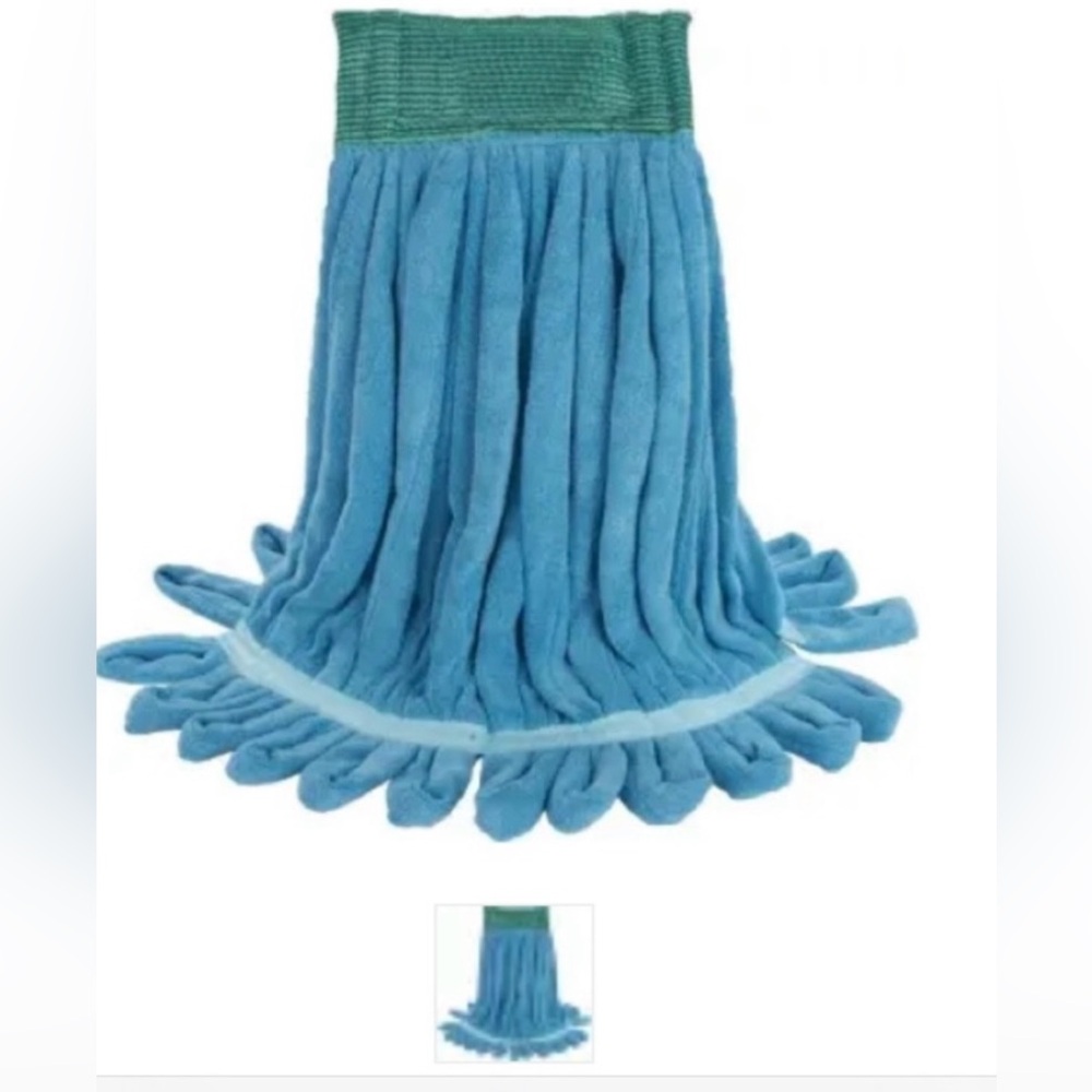 Maintenance Warehouse Mop (Set of 2) Medium Blue Part #117557 Microfiber Tube
